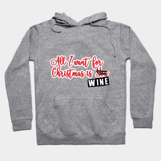 All I want for Christmas is... not you... Hoodie by AnnSaltyPaw